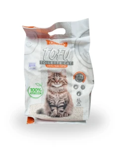 Arena para Gato de Tofu YOMMY Natural 6L
